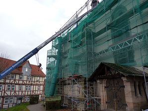 Kirchenrenovierung 2010 / 2011 (Foto: Karl-Franz Thiede)